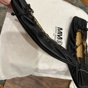 Maison Martin Margiela Black Leather Shoes